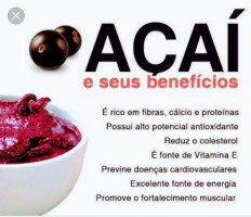 Acai Cafe A Semente menu