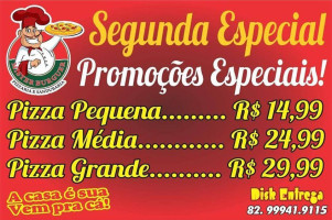 Arretada Pizzaria E Comedoria menu