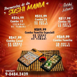 Sushi Mania Carte