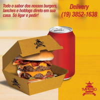 Imperio Burgers menu