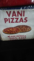 Vani Pizzas menu