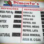 Pimenta's Carte