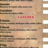 Lanchonete E Pizzaria Big Bom Carte