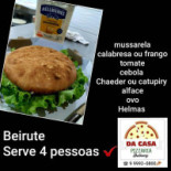 Da Casa Pizzaria Delivery Carta