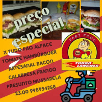 Turbo Lanches menu