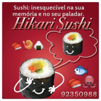 Hikari Sushi menu