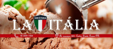 Sorveteria La Italia menu