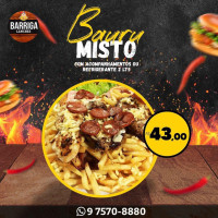 Barriga Lanches Pedreira menu