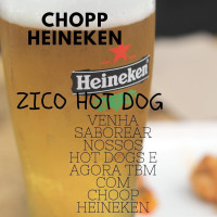 Zico Hot Dog menu