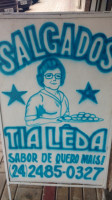 Salgados Tia Leda menu