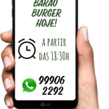 Barao Burguer Cardápio