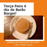 Barao Burguer Cardápio