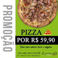 E Pizzaria Zafferano menu