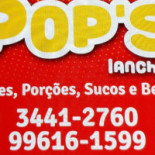 Pop's Lanches Carta
