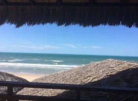 Caravelas Beach. Praia Morro Branco outside