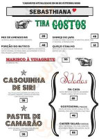 E Sorveteria Celilda menu