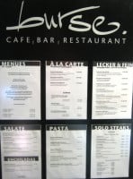 Bugio Eco menu