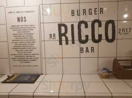 Ricco Burger Asa Sul menu