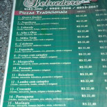 Pizzaria Belvedere Carte