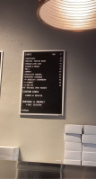 Tartoni menu