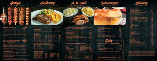 Cochilha Do Sul menu