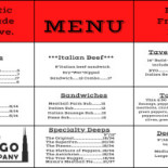 Pizzaria Vulcani Carte