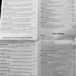 Fagiolini Speisekarte
