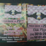 Jet's Pizzas Carta