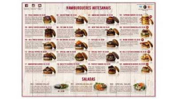 Texas Gourmet Hamburgueria (Matriz) menu