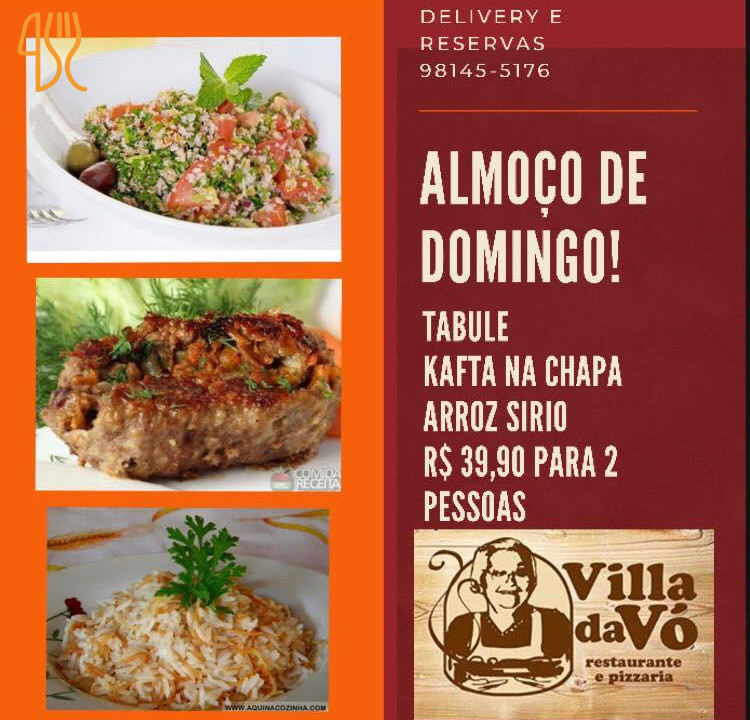 E Pizzaria Villa Da Vo Carte