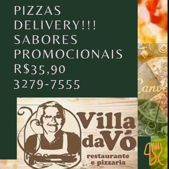 E Pizzaria Villa Da Vo Carte
