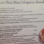 Amada Lena Menu