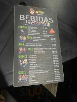 Do Gordo menu