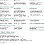 Freedom Buffet E Eventos Carta
