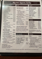 Villa Grill menu