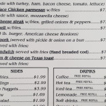 Spasso Cafe Menu
