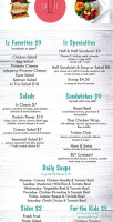 Mamute Steak House menu