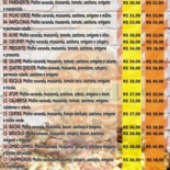 Pizzaria Varanda Carta