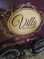 Villa Gelato Cafe menu