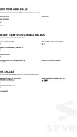 Casa Dos Doces menu