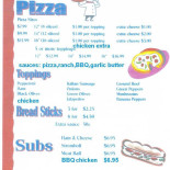 Open Hall Pizzaria Carte