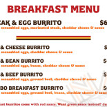 Scooby-Doo Lanches menu