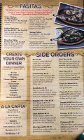 Tio Zé Food's menu
