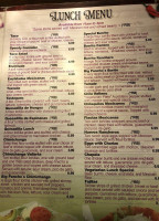 Tastys House menu