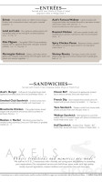 Cacula menu