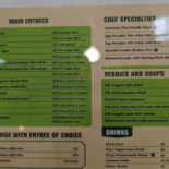 Vitrola Cafe Menu