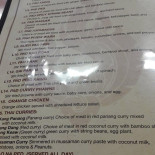 Frenesi menu