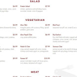 Fulanu's Panquecas E Bifes Carte