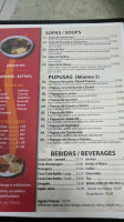 Cristo Rei menu