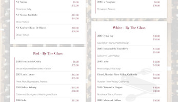 Hot Dog menu